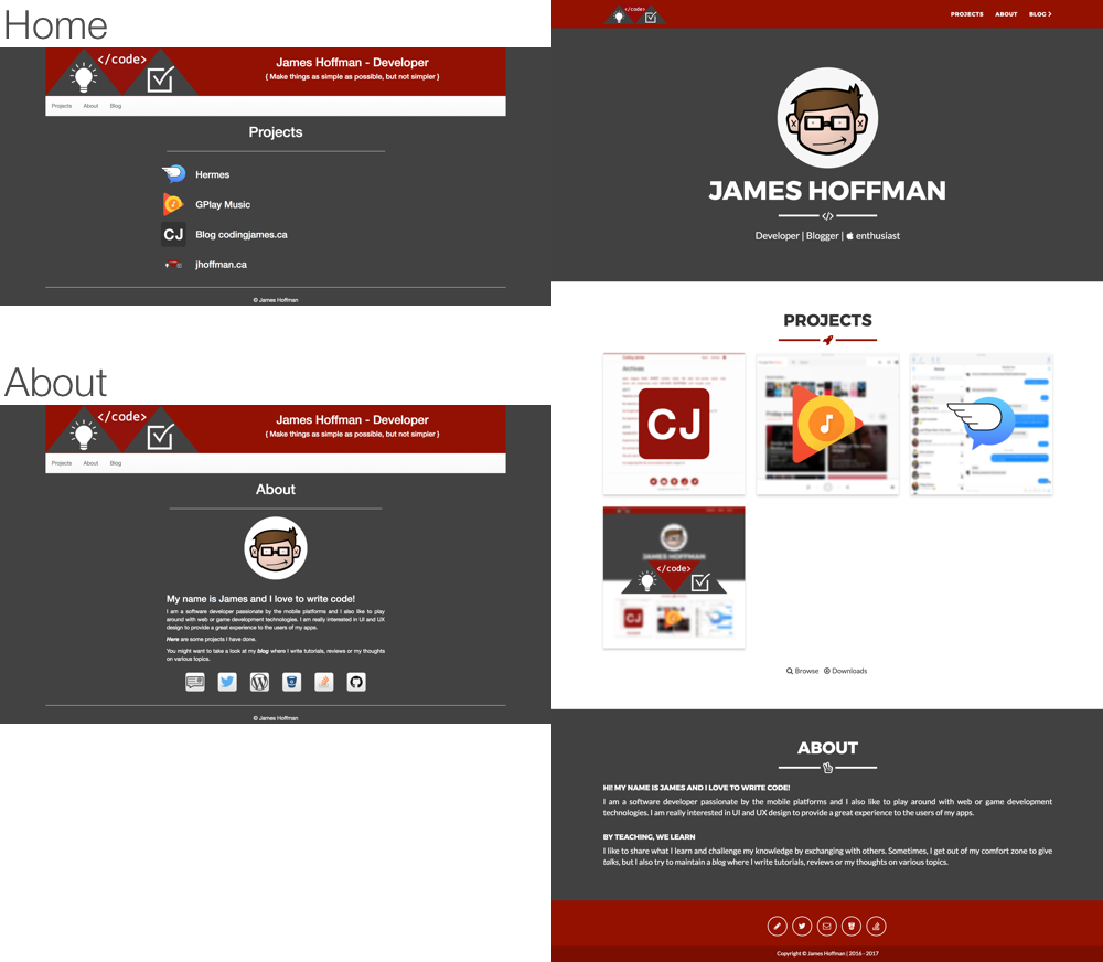 Migrating to Jigsaw old vs new image